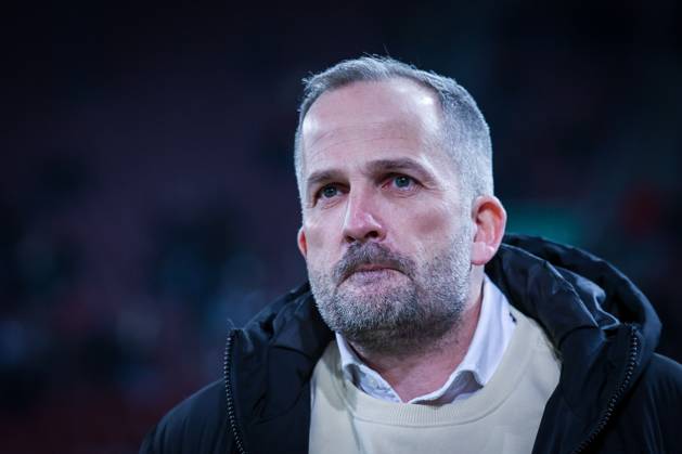 Chef-Trainer Manuel Baum (FC Augsburg), FC Augsburg vs. 1. FC Union Berlin, Fussball, Maenner, Bundesliga, Saison 2025 2026, Hinrunde, 17 Spieltag, 15.01.2026 DFB regulations prohibit any use of photographs as image sequences and or quasi-video Augsburg Bayern Deutschland