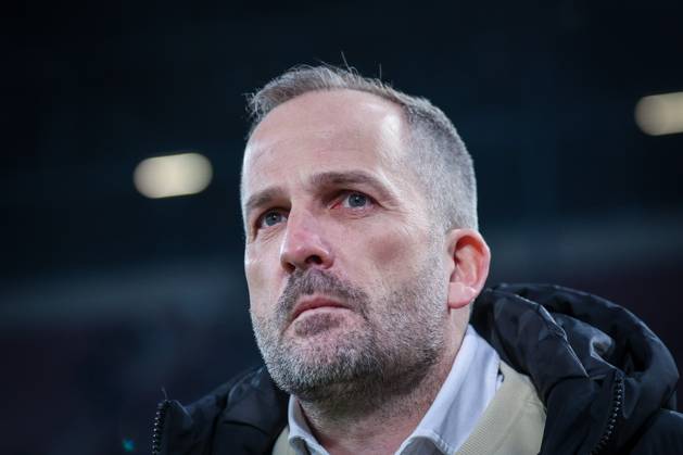 Chef-Trainer Manuel Baum (FC Augsburg), FC Augsburg vs. 1. FC Union Berlin, Fussball, Maenner, Bundesliga, Saison 2025 2026, Hinrunde, 17 Spieltag, 15.01.2026 DFB regulations prohibit any use of photographs as image sequences and or quasi-video Augsburg Bayern Deutschland