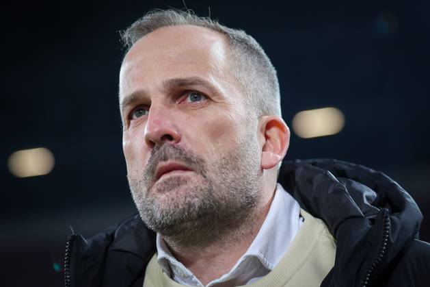 Chef-Trainer Manuel Baum (FC Augsburg), FC Augsburg vs. 1. FC Union Berlin, Fussball, Maenner, Bundesliga, Saison 2025 2026, Hinrunde, 17 Spieltag, 15.01.2026 DFB regulations prohibit any use of photographs as image sequences and or quasi-video Augsburg Bayern Deutschland