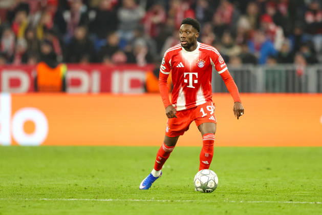 Alphonso Davies (FC Bayern Muenchen, 19) mit Ball, GER, FC Bayern Muenchen vs. Royale Union Saint-Gilloise, Fussball, UEFA Champions League, Liga-Phase, 7. Spieltag, Saison 2025 2026, 21.01.2026, GER, FC Bayern Muenchen vs. Royale Union Saint-Gilloise, Fussball, UEFA Champions League, Liga-Phase, 7. Spieltag, Saison 2025 2026, 21.01.2026 Muenchen Copyright: xEibner-Pressefoto JennixMaulx EP_JML