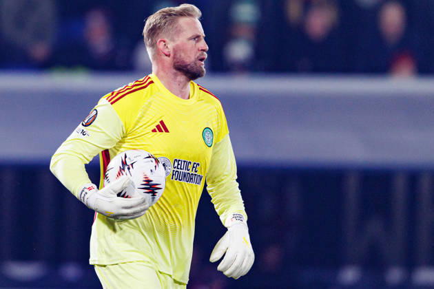 Kasper Schmeichel seen during UEFA Europa League league phase game between Bologna FC and Celtic FC (Maciej Rogowski Ball Raw Images) Bologna Stadio Renato Dall Ara Italy Copyright: xMaciejxRogowskix maciejrogowski_bologna_celtic_2526-342