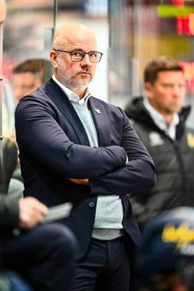 Stefan Nyman (Cheftrainer, Headcoach, Iserlohn Roosters), GER, Iserlohn Roosters vs. Adler Mannheim, Eishockey, Penny-DEL, 44. Spieltag, Spielzeit 2025 2026, 27.01.2026, GER, Iserlohn Roosters vs. Adler Mannheim, Eishockey, Penny-DEL, 44. Spieltag, Spielzeit 2025 2026, 27.01.2026 Iserlohn Copyright: xJonasxBrockmann Eibner-Pressefotox EP_JBN