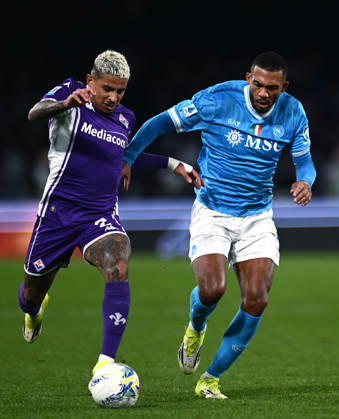 Ni Napoli 31 01 2026 - campionato di calcio serie A Napoli-Fiorentina foto Nicola Ianuale Image nella foto: Dodo -Juan Jesus