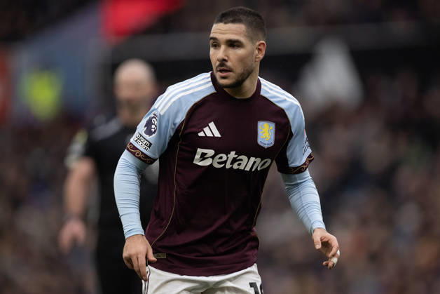 Aston Villa v Brentford - Premier League BIRMINGHAM, ENGLAND - FEBRUARY 1: Emi Buendia of Aston Villa during the Premier League match between Aston Villa and Brentford at Villa Park on February 1, 2026 in Birmingham, United Kingdom. Birmingham Villa Park England United Kingdom Copyright: xVisionhausx 776340586