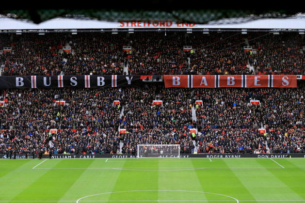 Manchester United, ManU v Tottenham Hotspur 07 February 2026 Manchester - Premier League football - Manchester United v Tottenham Hotspur - an Old Trafford tribute to the Busby Babes on the anniversary of the Munich Air disaster in 1958 - (Photo by Simon Stacpoole) Manchester UK Copyright: xSimonxStacpoolexOffside