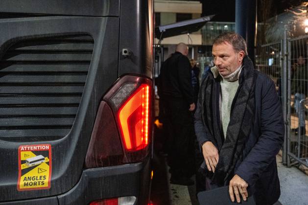 SITTARD , 17-01-2026 , Fortuna Sittard Stadium , season 2025 2026 , Dutch Eredivisie football , match between Fortuna Sittard and Sparta , picture shows Sparta coach Maurice Steijn arrives at the stadium Fortuna Sittard - Sparta x201373723x Copyright: