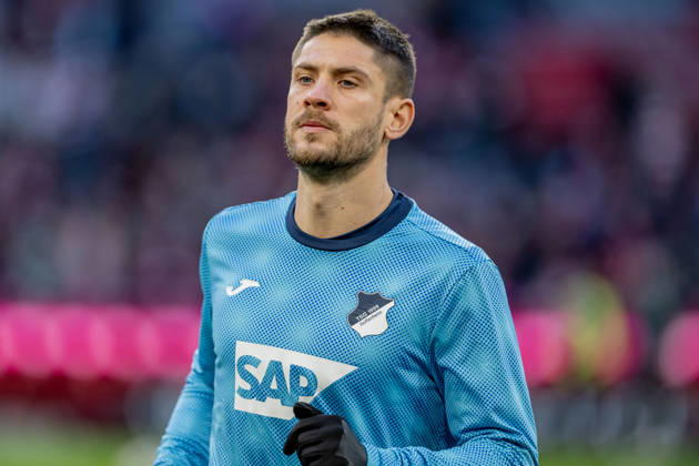Andrej Kramaric (TSG 1899 Hoffenheim, 27) beim Aufwaermen GER, FC Bayern Muenchen vs. TSG 1899 Hoffenheim, Fussball, Bundesliga, 21. Spieltag, Spielzeit 2025 2026, 08.02.2026. (DFL DFB REGULATIONS PROHIBIT ANY USE OF PHOTOGRAPHS as IMAGE SEQUENCES and or QUASI-VIDEO). GER, FC Bayern Muenchen vs. TSG 1899 Hoffenheim, Fussball, Bundesliga, 21. Spieltag, Spielzeit 2025 2026, 08.02.2026. Muenchen Copyright: xEibner-Pressefoto HeikexFeinerx EP_HFR