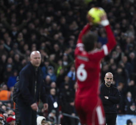 Liverpool v Manchester City, FA Premier League 08.02.26 Liverpool v Manchester City, FA Premier League Bradley Ormesher The Times Pep Guardiola manager of Manchester City  Copyright: xBradleyxOrmesherx NINTCHDBPICT001057454367