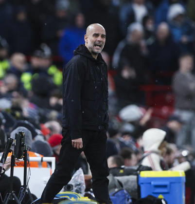 Liverpool v Manchester City, FA Premier League 08.02.26 Liverpool v Manchester City, FA Premier League Bradley Ormesher The Times Pep Guardiola manager of Manchester City  Copyright: xBradleyxOrmesherx NINTCHDBPICT001057454377