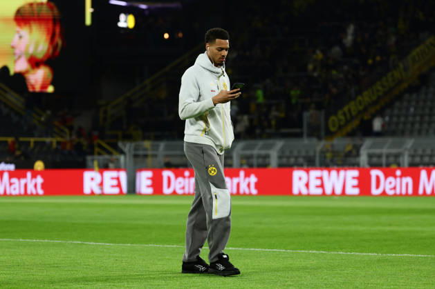 Dortmund, Germany, 13.02.26, Felix Nmecha (Borussia Dortmund) guckt während des Spiels der 1. Bundesliga zwischen Borussia Dortmund - 1. FSV Mainz 05 im Signal Iduna Park in Dortmund. (Photo by Joachim Bywaletz) DFB DFL REGULATIONS PROHIBIT ANY USE OF PHOTOGRAPHS AS IMAGE SEQUENCES AND OR QUASI-VIDEO. Copyright: JoachimxBywaletz xJB-Sportfoto