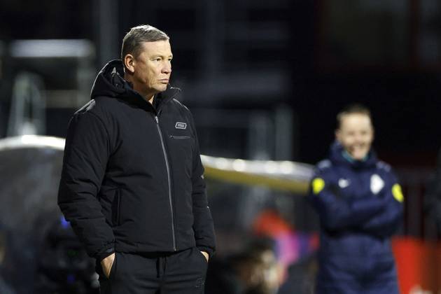 ROTTERDAM - AZ Alkmaar coach Leeroy Echteld during the Dutch Eredivisie match between sbv Excelsior and AZ at the Woudestein Stadium on February 14, 2026, in Rotterdam, Netherlands. BART STOUTJESDIJK ANP Eredivisie 2025-2026 xVIxANPxSportx xxANPxIVx 550694976 originalFilename: 550694976