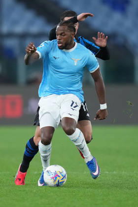 Lazio™s Nuno Tavares during the Serie A EniLive soccer match between Lazio and Atalanta at the Rome s Olympic stadium, Italy - Saturday February 14, 2026 - Soccer ( Photo by Alfredo Falcone LaPresse ) Copyright: xAlfredoxFalcone LaPressex