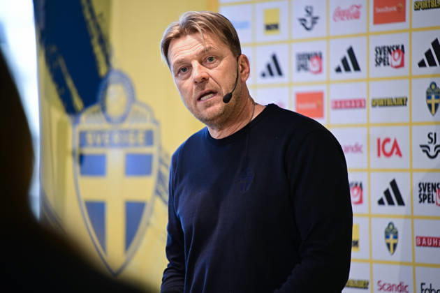 STOCKHOLM, SWEDEN 20260218 Swedish national team, Nationalteam captain Tony Gustavsson during the Swedish Football Association s press conference, PK, Pressekonferenz where the women s squad for the World Cup qualifiers is presented. STOCKHOLM SWEDEN x10658x