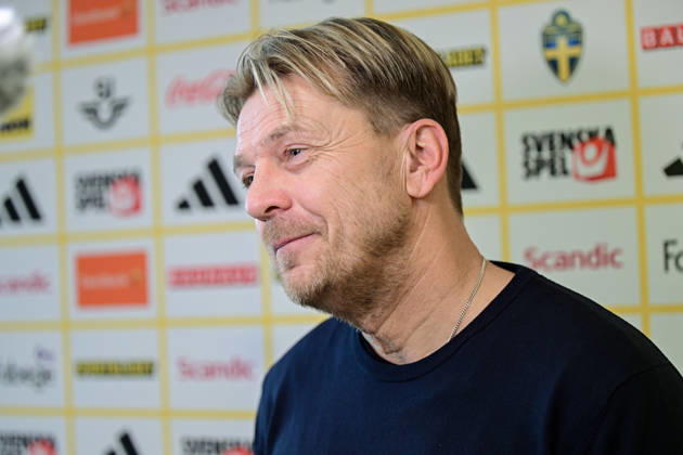 STOCKHOLM, SWEDEN 20260218 Swedish national team, Nationalteam captain Tony Gustavsson during the Swedish Football Association s press conference, PK, Pressekonferenz where the women s squad for the World Cup qualifiers is presented. STOCKHOLM SWEDEN x10658x