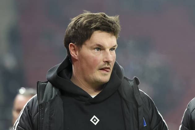 Merlin Polzin (Hamburger SV, Trainer) , Deutschland, Fussball, 1. Bundesliga, 23.Spieltag, 2025 2026, 1. FSV Mainz vs. Hamburger SV, 20.02.2026, Mainz Mewa Arena Deutschland Copyright: xGrantxHubbsx
