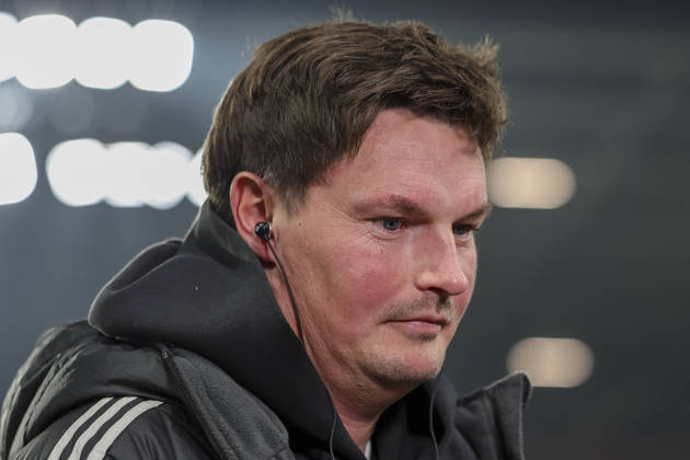 Merlin Polzin (Hamburger SV, Trainer) , Deutschland, Fussball, 1. Bundesliga, 23.Spieltag, 2025 2026, 1. FSV Mainz vs. Hamburger SV, 20.02.2026, Mainz Mewa Arena Deutschland Copyright: xGrantxHubbsx
