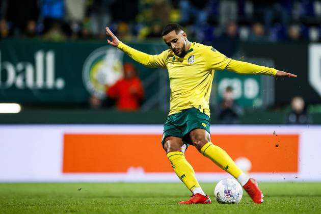 SITTARD - Mohamed Ihattaren of Fortuna Sittard scores the 1-0 penalty during the Dutch Eredivisie match between Fortuna Sittard and Excelsior at the Fortuna Sittard stadium on February 20, 2026, in Sittard, Netherlands. PIETER STAM DE JONGE ANP Eredivisie 2025-2026 xVIxANPxSportx xxANPxIVx 551309226 originalFilename: 551309226