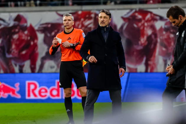 Niko Kovac (Borussia Dortmund, Chef-Trainer), RB Leipzig vs. Borussia Dortmund, Fussball, 1. Bundesliga, 23. Spieltag, Saison 2025 2026, 21.02.2026,¨ DFL REGULATIONS PROHIBIT ANY USE OF PHOTOGRAPHS AS IMAGE SEQUENCES AND OR QUASI-VIDEO,¨ RB Leipzig vs. Borussia Dortmund, Fussball, 1. Bundesliga, 3. Spieltag, Saison 2025 2026, 21.02.2026 Leipzig Copyright: xEibner-Pressefoto LauraxRoemerx EP_LRR