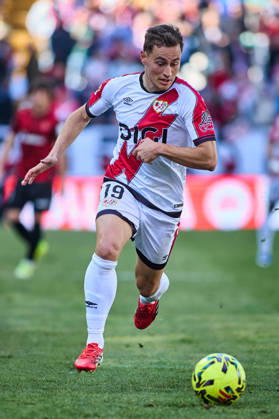 Rayo Vallecano vs Athletic Club de Bilbao - LaLiga EA Sports - 28 02 2026 Jorge de Frutos of Rayo Vallecano in action during the LaLiga EA Sports match between Rayo Vallecano and Athletic Club de Bilbao at Nuevo Vallecas Stadium on February 28, 2026 in Madrid, Spain. Madrid Spain Copyright: xMarinaxFrutos PGSxPhotoxAgencyx