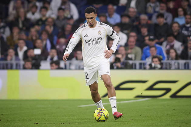 Real Madrid CF™s Trent Alexander-Arnold during La Liga match. March 2, 2026 (20260302140)