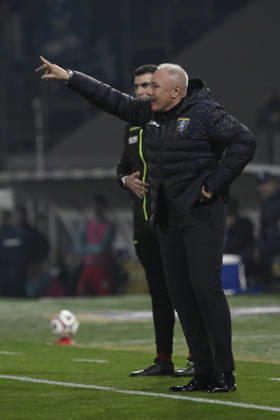 Frosinone s head coach Massimiliano Alvini during the Serie BKT soccer match between Frosinone and Pescara at the Frosinone™s Benito Stirpe stadium, Italy - Wednesday, March 04, 2026 - Soccer ( Photo by Fabrizio Corradetti LaPresse ) Copyright: xFabrizioxCorradetti LaPressex