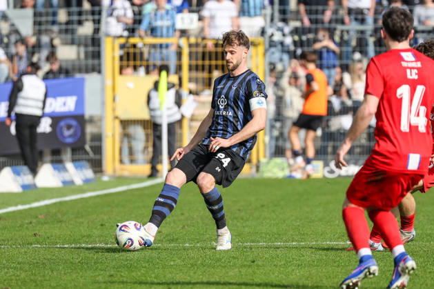 Lukas Klünter (SV Waldhof Mannheim, 24) Fussball: 3. Liga, 28. Spieltag, SV Waldhof Mannheim vs. TSV Havelse am 08.03.2026 in Mannheim (Carl-Benz-Stadion), Deutschland Mannheim Carl-Benz-Stadion Deutschland Copyright: xFranzxReindelx