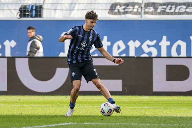 Lovis Bierschenk (SV Waldhof Mannheim, 7) Fussball: 3. Liga, 28. Spieltag, SV Waldhof Mannheim vs. TSV Havelse am 08.03.2026 in Mannheim (Carl-Benz-Stadion), Deutschland Mannheim Carl-Benz-Stadion Deutschland Copyright: xFranzxReindelx
