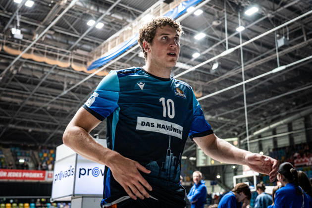 08.03.2026, xhfmx, Basketball easyCredit BBL Bundesliga, Frankfurt Skyliners - Bamberg Baskets Jacob Holt (Skyliners Frankfurt) (DFL DFB REGULATIONS PROHIBIT ANY USE OF PHOTOGRAPHS as IMAGE SEQUENCES and or QUASI-VIDEO) Frankfurt am Main