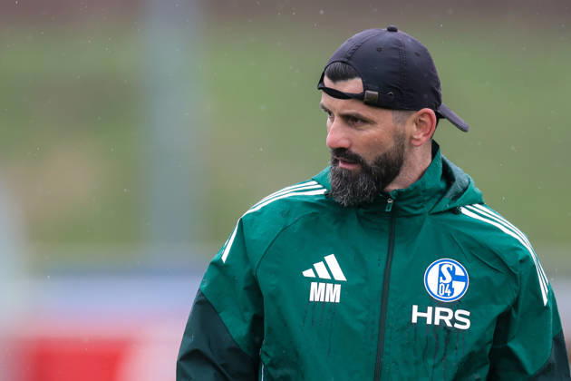 11.03.2026; Fussball; Training des FC Schalke 04.Trainer Miron Muslic (FC Schalke 04). Gelsenkirchen Trainingsgelände FC Schalke 04 NRW Deutschland xRHR-FOTO YYx Copyright: RHR-FOTOx RHR-FOTO YY