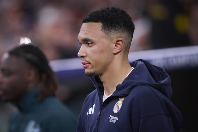 Real Madrid CF s Trent Alexander-Arnold during Champions League 2025 2026 match. March 11,2026. (20260311144)