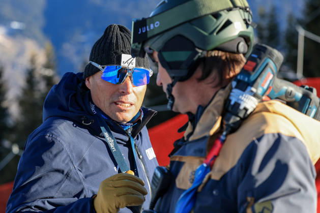 ALPINE SKIING - FIS WC Courchevel COURCHEVEL,FRANCE,13.MAR.26 - ALPINE SKIING - FIS World Cup, downhill, men. Image shows race director Markus Waldner (FIS).  GEPAxpictures xMarioxBuehner-Weinrauch