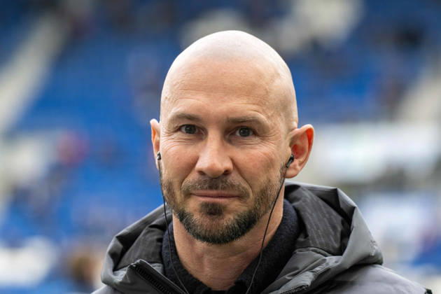 Trainer Christian Ilzer (TSG 1899 Hoffenheim). xettx, Deutschland, Sinsheim, 14.03.2026, Fussball, Bundesliga: TSG 1899 Hoffenheim vs VfL Wolfburg, Saison 2025 2026, 26. Spieltag, PreZero Arena DFL DFB REGULATIONS PROHIBIT ANY USE OF PHOTOGRAPHS AS IMAGE SEQUENCES AND OR QUASI-VIDEO.