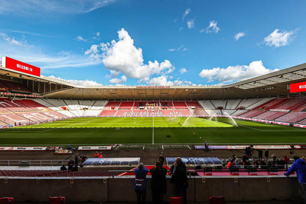 Sunderland v Brighton & Hove Albion - Premier League A general view of the Stadium of Light ahead of the Premier League match between Sunderland and Brighton & Hove Albion at the Stadium of Light in Sunderland, United Kingdom, on March 14, 2026. Sunderland Tyne and Wear United Kingdom Copyright: xNewsxImagesx originalFilename:cosgrove-premierl260314_npvlK