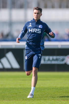 19.03.2026, Fussball, Training des FC Schalke 04. Dejan Ljubicic (FC Schalke 04). Gelsenkirchen Trainingsgelände FC Schalke 04 NRW Deutschland xRHR-FOTO YYx Copyright: RHR-FOTOx RHR-FOTO YY