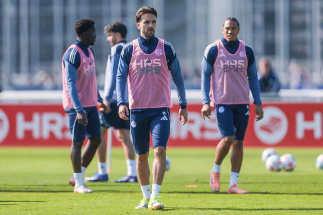 19.03.2026, Fussball, Training des FC Schalke 04. Kenan Karaman (FC Schalke 04). Gelsenkirchen Trainingsgelände FC Schalke 04 NRW Deutschland xRHR-FOTO YYx Copyright: RHR-FOTOx RHR-FOTO YY