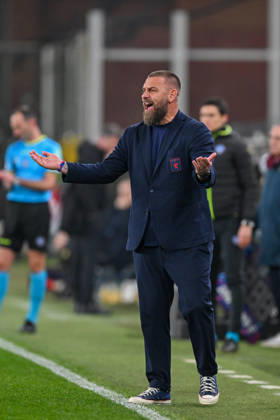 Genoa™s head coach Daniele De Rossi during the Serie A soccer match between Genoa and Udinese at the Luigi Ferraris Stadium in Genoa, Italy - Friday, March 20, 2026. - Soccer . Copyright: xTanoxPecoraro LaPressex