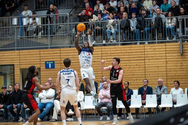 2. Basketball-Bundesliga ProA VfL Sparkassen Stars - Bayer Giants Leverkusen ** NUR FÜR REDAKTIONELLE ZWECKE ** EDITORIAL USE ONLY **<p>2. Basketball-Bundesliga ProA Antonio Deshon Williams VfL Sparkassen Stars - Bayer Giants Leverkusen, am 06.03.2026,in Bochum Rundsporthalle Deutschland NRW Bochum Copyright: SebastianxSternemann