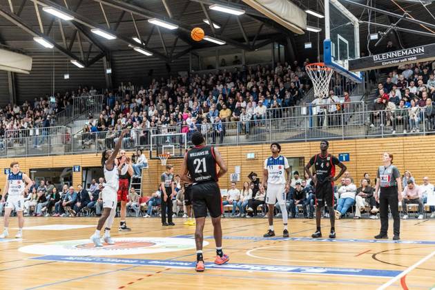 2. Basketball-Bundesliga ProA VfL Sparkassen Stars - Bayer Giants Leverkusen ** NUR FÜR REDAKTIONELLE ZWECKE ** EDITORIAL USE ONLY **<p>2. Basketball-Bundesliga ProA Antonio Deshon Williams VfL Sparkassen Stars - Bayer Giants Leverkusen, am 06.03.2026,in Bochum Rundsporthalle Deutschland NRW Bochum Copyright: SebastianxSternemann