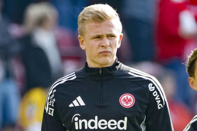 Jonathan Burkardt (Eintracht Frankfurt, 09) beim Aufwärmen vor Spielbeginn , Deutschland, Fussball, 1. Bundesliga, 27.Spieltag, 2025 2026, 1. FSV Mainz vs. Eintracht Frankfurt, 22.03.2026, Mainz Mewa Arena Rheinland-Pfalz Deutschland Copyright: xGrantxHubbsx