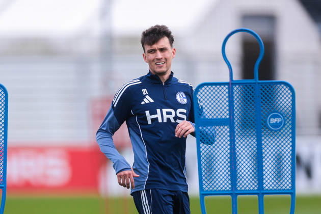24.03.2026, Fussball, Training des FC Schalke 04. Dejan Ljubicic (FC Schalke 04). Gelsenkirchen Trainingsgelände FC Schalke 04 NRW Deutschland xRHR-FOTO YYx Copyright: RHR-FOTOx RHR-FOTO YY
