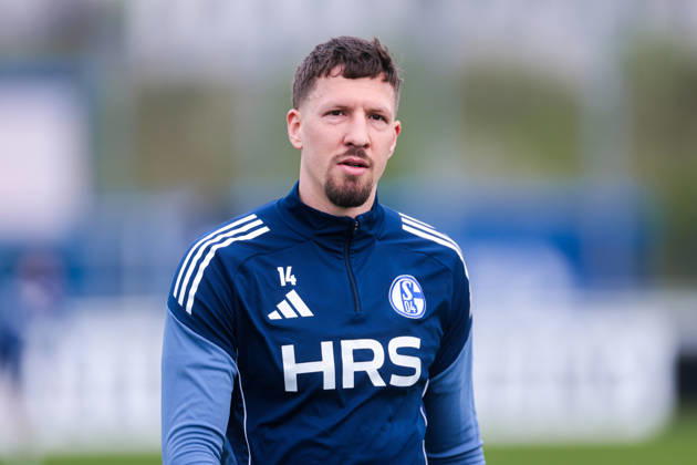 24.03.2026, Fussball, Training des FC Schalke 04. Janik Bachmann (FC Schalke 04). Gelsenkirchen Trainingsgelände FC Schalke 04 NRW Deutschland xRHR-FOTO YYx Copyright: RHR-FOTOx RHR-FOTO YY