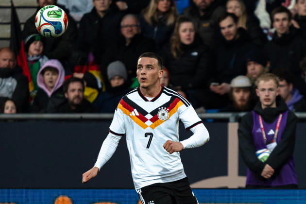 Deutschland: U21, U 21 EM-Qualifikation 2025 2026, Deutschland U21 vs. Nordirland U21, Freitag 27.03.2026, Eintracht Stadion Braunschweig DFB U21 Nationalmannschaft Said El Mala Copyright: xCelinaxLeiersx