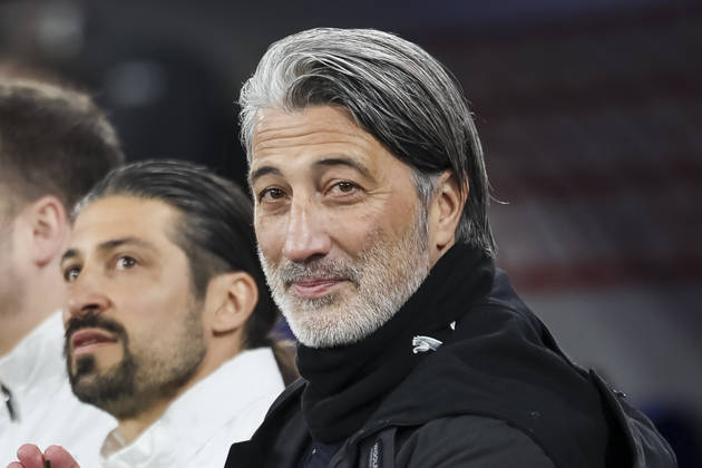 Murat Yakin (Schweiz, Trainer) vor Spielbeginn , Schweiz, Fussball, Freundschaftsspiel, Schweiz vs. Deutschland, 27.03.2026, Basel Sankt Jakob Park Schweiz Copyright: xGrantxHubbsx