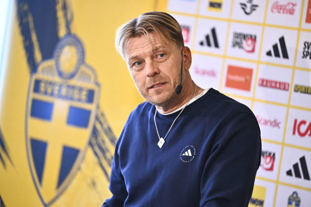STOCKHOLM, SWEDEN 20260401 U23 national team, Nationalteam captain Magnus Wikman presents the squad for the semi-final against Norway and the following final or third-place match. STOCKHOLM SWEDEN x10050x