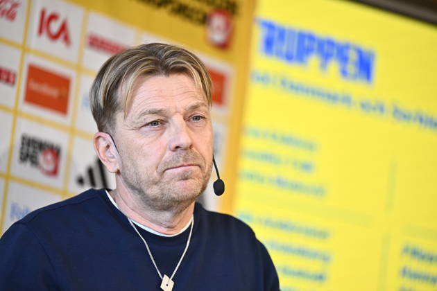 STOCKHOLM, SWEDEN 20260401 U23 national team, Nationalteam captain Magnus Wikman presents the squad for the semi-final against Norway and the following final or third-place match. STOCKHOLM SWEDEN x10050x