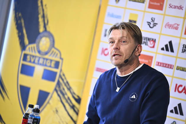 STOCKHOLM, SWEDEN 20260401 U23 national team, Nationalteam captain Magnus Wikman presents the squad for the semi-final against Norway and the following final or third-place match. STOCKHOLM SWEDEN x10050x