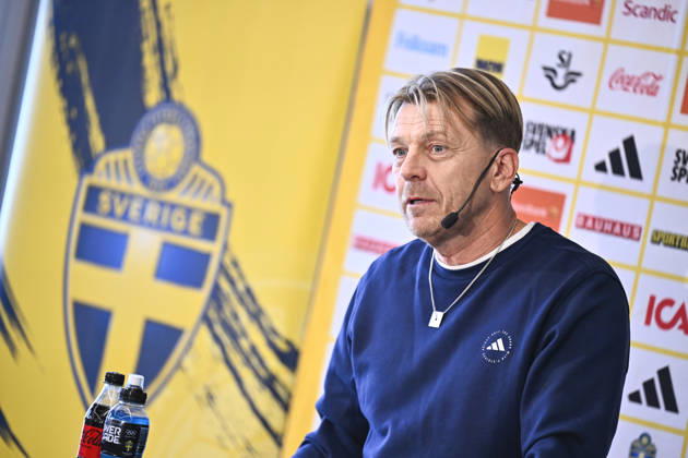 STOCKHOLM, SWEDEN 20260401 U23 national team, Nationalteam captain Magnus Wikman presents the squad for the semi-final against Norway and the following final or third-place match. STOCKHOLM SWEDEN x10050x