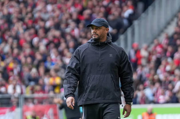 Vincent Kompany (FC Bayern München, Cheftrainer) , Deutschland, Fussball, 1. Bundesliga, 28.Spieltag, 2025 2026, SC Freiburg vs. FC Bayern München, 04.04.2026, Europa-Park Stadion, Freiburg, Deutschland DFL REGULATIONS PROHIBIT ANY USE OF PHOTOGRAPHS AS IMAGE SEQUENCES AND OR QUASI-VIDEO. Freiburg Europa-Park Stadion Baden-Württemberg Deutschland Copyright: xArnexAmbergx
