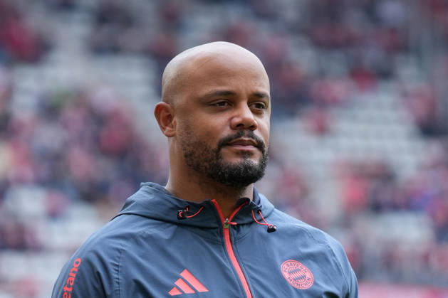 Vincent Kompany (FC Bayern München, Cheftrainer), Portrait, Porträt , Deutschland, Fussball, 1. Bundesliga, 28.Spieltag, 2025 2026, SC Freiburg vs. FC Bayern München, 04.04.2026, Europa-Park Stadion, Freiburg, Deutschland DFL REGULATIONS PROHIBIT ANY USE OF PHOTOGRAPHS AS IMAGE SEQUENCES AND OR QUASI-VIDEO. Freiburg Europa-Park Stadion Baden-Württemberg Deutschland Copyright: xArnexAmbergx