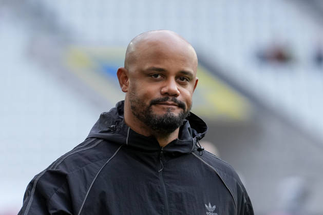 Vincent Kompany (FC Bayern München, Cheftrainer), Portrait, Porträt , Deutschland, Fussball, 1. Bundesliga, 28.Spieltag, 2025 2026, SC Freiburg vs. FC Bayern München, 04.04.2026, Europa-Park Stadion, Freiburg, Deutschland DFL REGULATIONS PROHIBIT ANY USE OF PHOTOGRAPHS AS IMAGE SEQUENCES AND OR QUASI-VIDEO. Freiburg Europa-Park Stadion Baden-Württemberg Deutschland Copyright: xArnexAmbergx